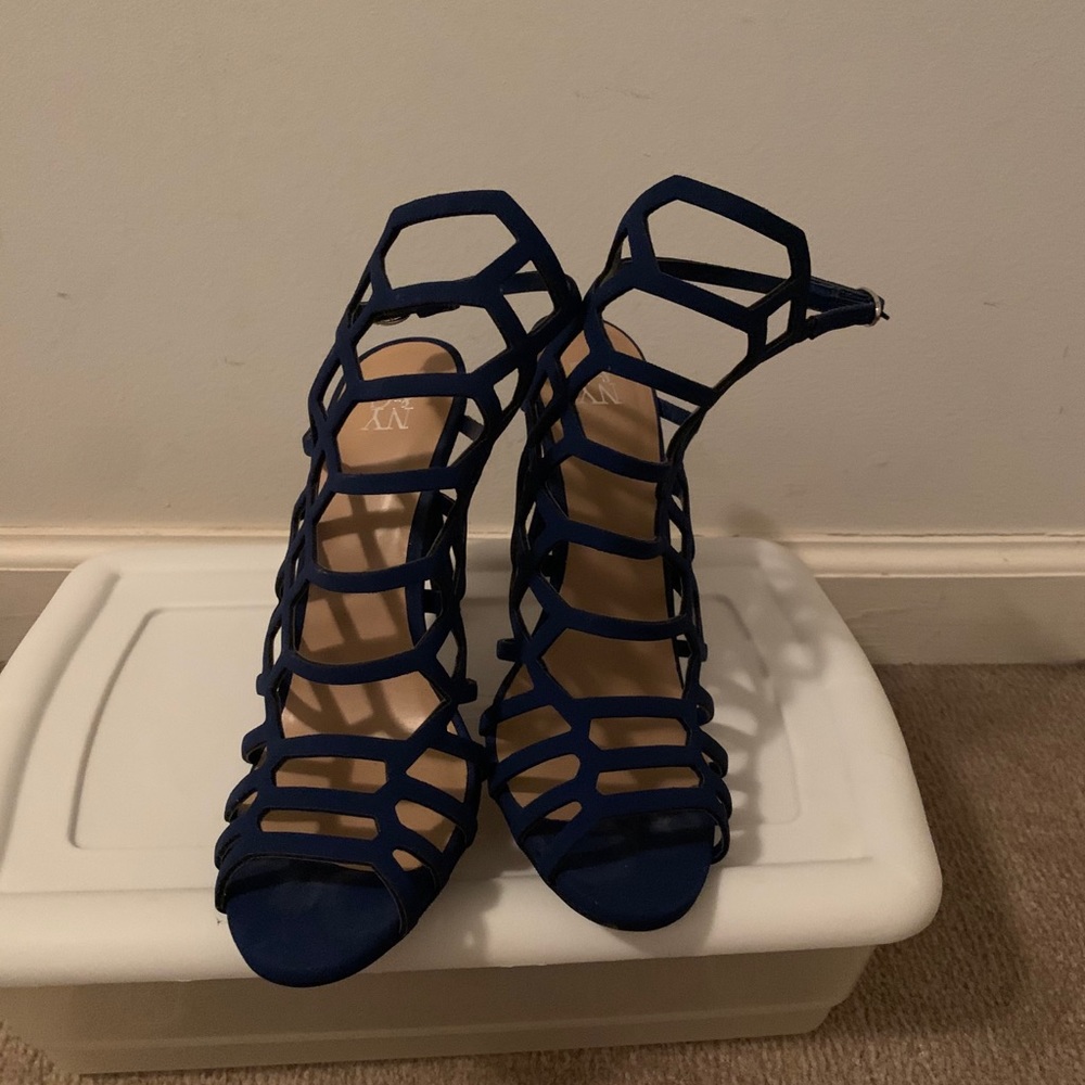Royal blue sandal